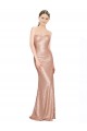 Cheap Sleeveless Sweetheart Sequin Rose Gold Long Formal Dress Canada