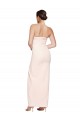Cheap Sleeveless Cowl Neck Stretch Satin Long Formal Dress Canada