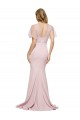 Cheap Short Sleeves Sweetheart Stretch Crepe & Tulle Mauve Long Formal Dress Canada