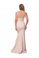 Cheap Sleeveless Sweetheart Stretch Crepe & Tulle Nude Long Formal Dress Canada